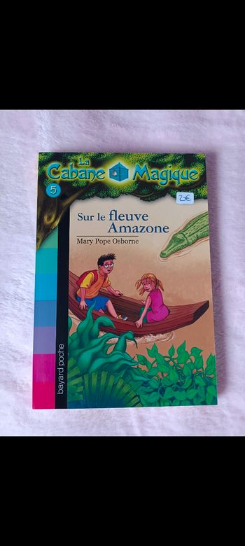 Livre Cabane Magique - Sur le fleuve Amazone