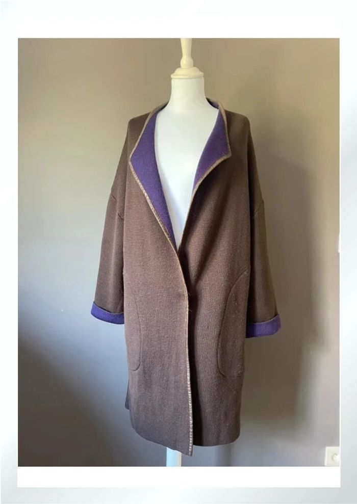 Cardigan en laine Devernois