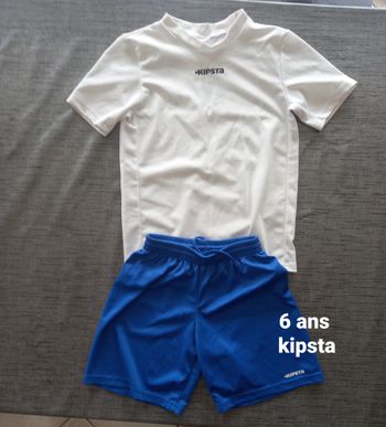 Tenue de foot 6 ans