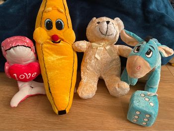 Lot 5 peluches neuves