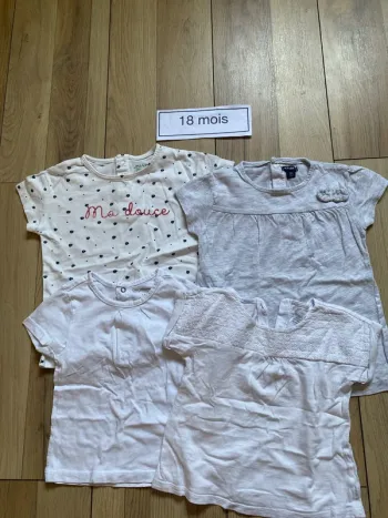 Lot t shirts ete