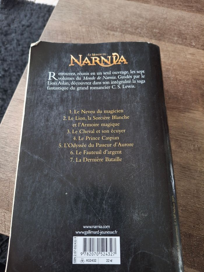 Livre le Monde de Narnia - photo numéro 2