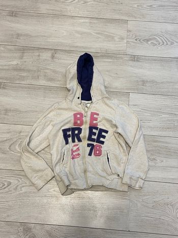 Sweat à capuche zippé fille Domyos 