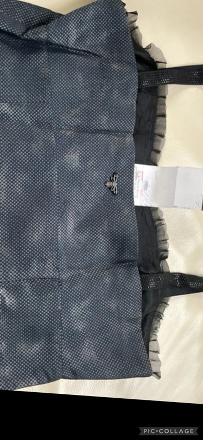 Magnifique robe lmv taille 38 noir gris bretelle élastique tulle neuve - photo numéro 12
