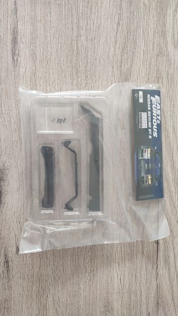 Lot pièces du fascicule numéro 19 n°19 pièce détachée Nissan Skyline GT-R R34 Fast & Furious de Bria