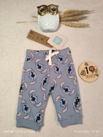 Bas de jogging 1 mois mixte Disney neuf