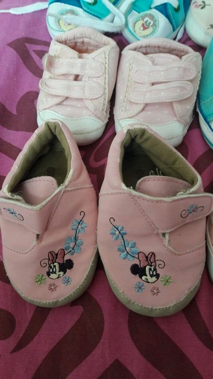 Lot 8 paires chaussures bébé - photo numéro 4