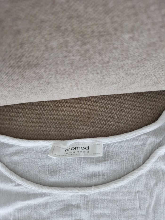 Tunique blanche a motif noir Promod - photo numéro 8