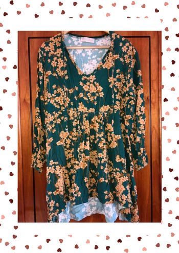 Tunique fleurie April Vintage