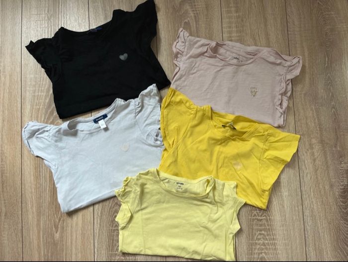 Lot tee-shirts fille 8 ans