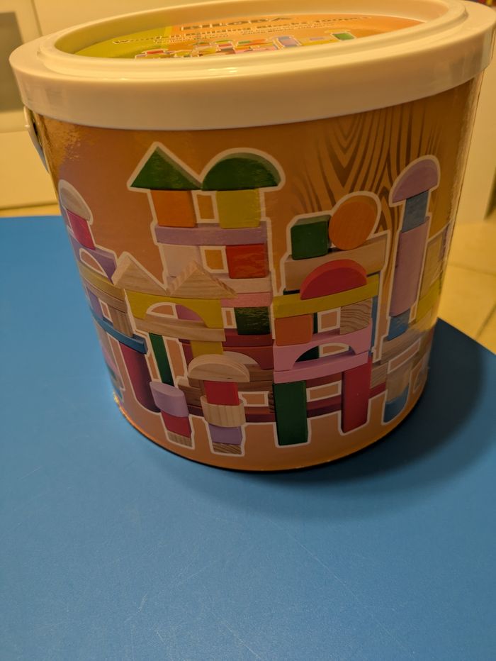 Tonnelet de 100 pièces en bois - photo numéro 2