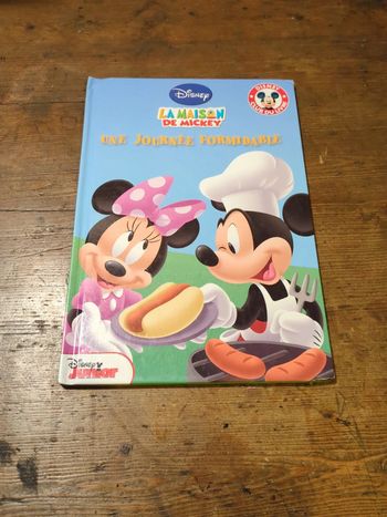 Livre Disney club du livre la maison de Mickey une journée formidable