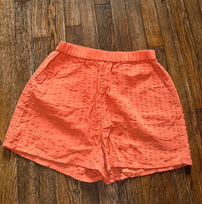 Short H&M 13 ans Couleur terracotta