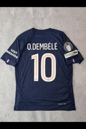 Maillot PSG Domicile 2025/2026 floqué O. Dembélé 