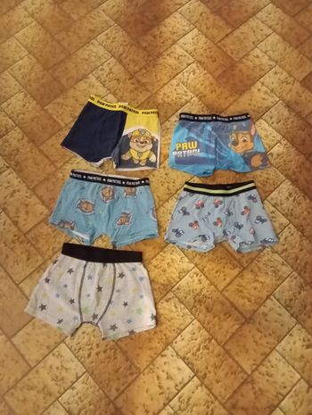 Lot boxers Pat patrouille
