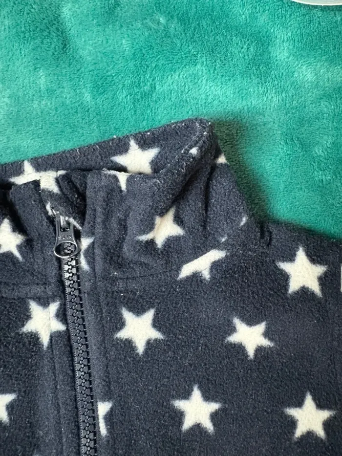 Polaire étoiles 2-3 ans 98 cm - photo numéro 3