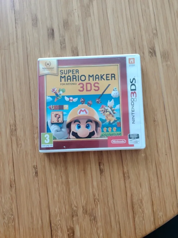 Jeu Super Mario maker 3DS