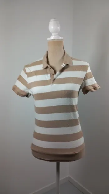Polo Rayé Zara - Chic & Intemporel (Taille S)