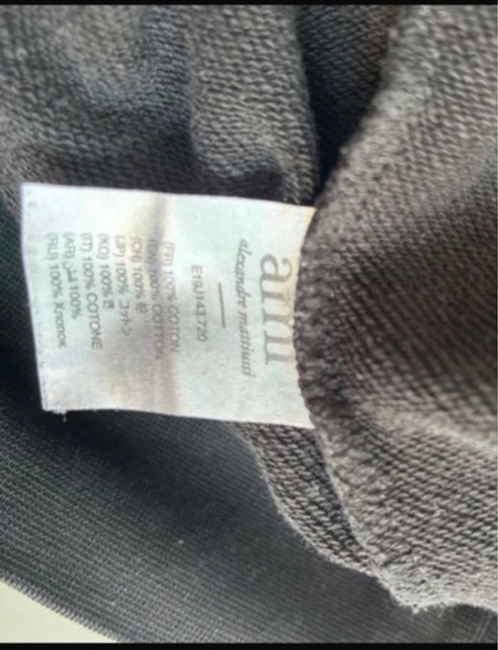 Sweat à capuche AMI noir – Taille M – Excellent état - photo numéro 12