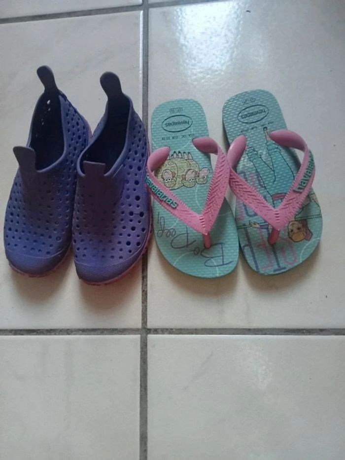 Lot de 4 chaussures pour fille 26/27 - photo numéro 11