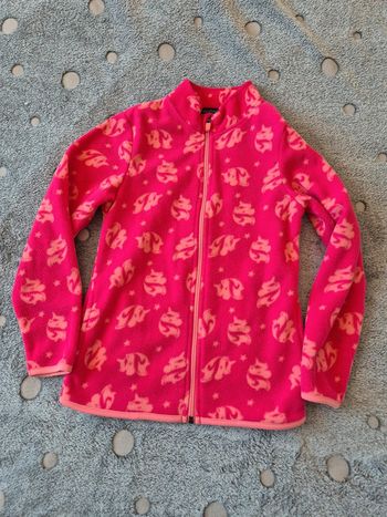 Gilet polaire licorne 10 ans