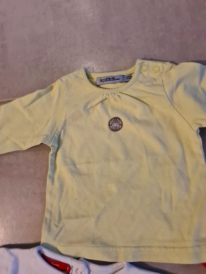 Lot t-shirt ML fille - photo numéro 2