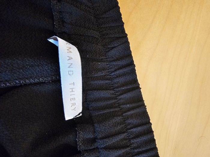 Pantalon noir fluide élastique armand thiery - photo numéro 4