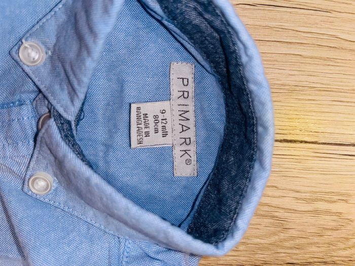 Chemise manches longues 9-12 mois Primark - photo numéro 3