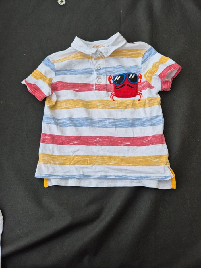 Lot de 3 polos tee-shirt taille 5 ans - photo numéro 5