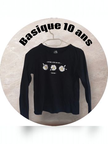 T-shirt fille 10 ans