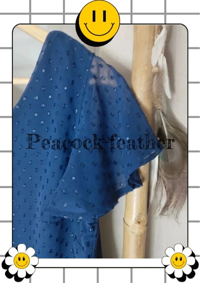 Robe bleue Kiabi 40 - photo numéro 4