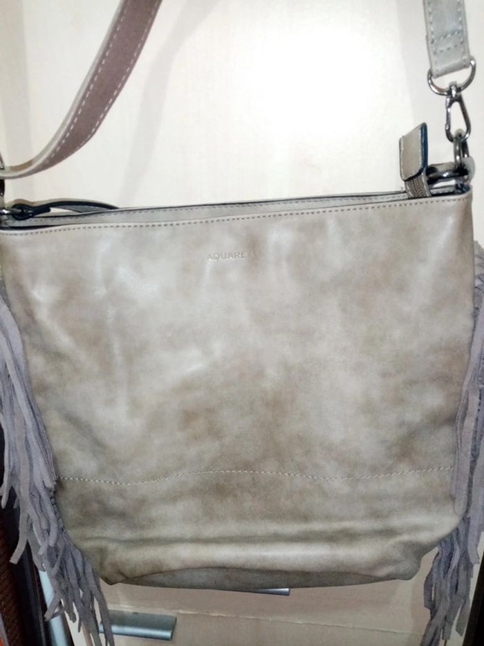 Sac à main à franges aquarelle - photo numéro 2