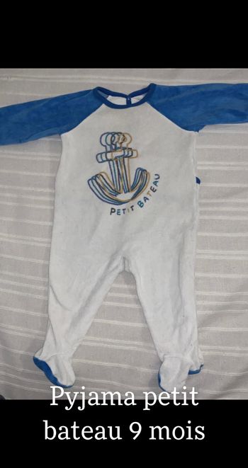 Pyjama petit bateau 9 mois
