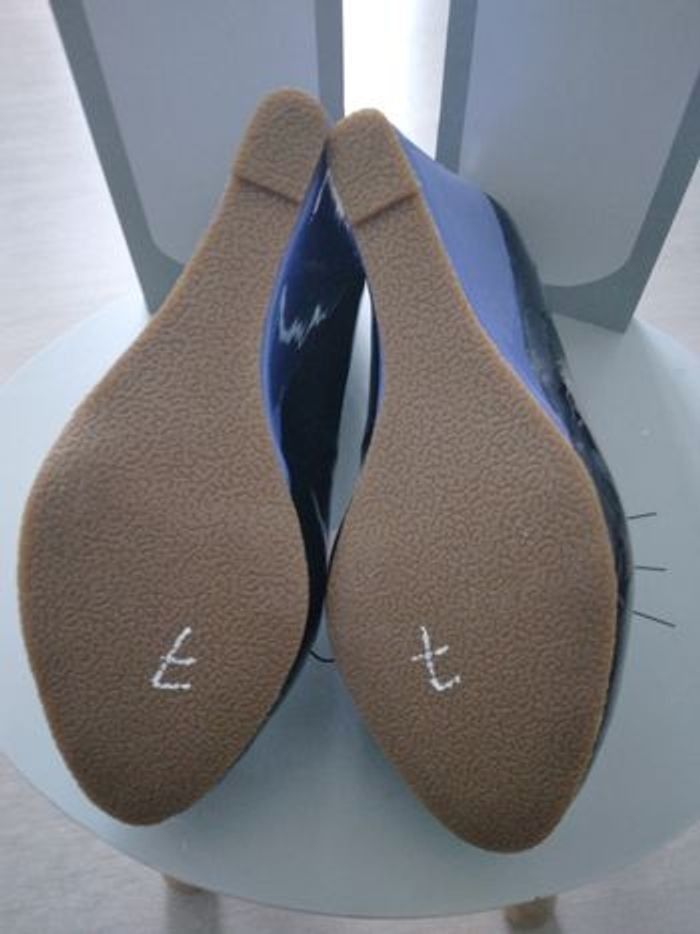 Chaussures compensé taille 37 en TBE - photo numéro 4
