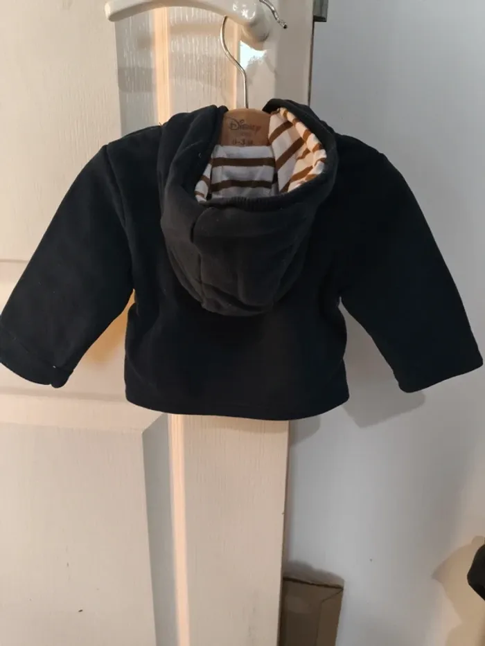 Veste/manteau bleu marine 3 mois - photo numéro 7