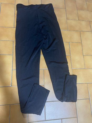 Legging noire brillant style lycra  xs naumy