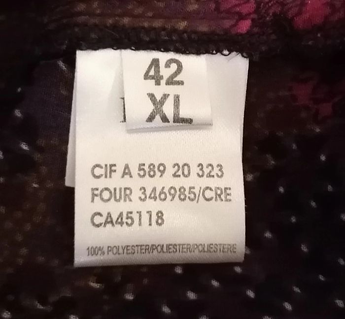 Robe d'été plage transparent violet bordeaux DDP - photo numéro 11