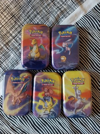 Mini tins pouvoir de kanto