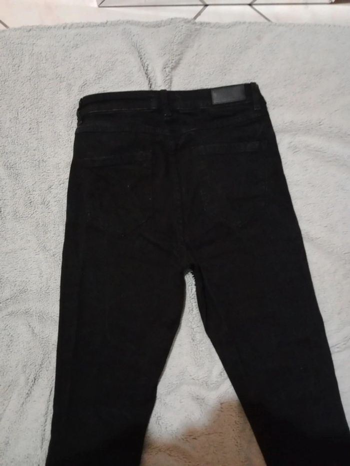 Jean femme 38 noir skinny c30 - photo numéro 11