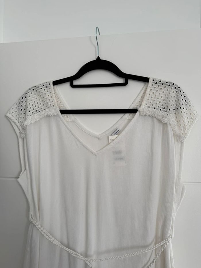 Haut t-shirt fluide blouse camicia blusa Camicetta camisa top crochet Ricamo topje Tanktop pimkie - photo numéro 2