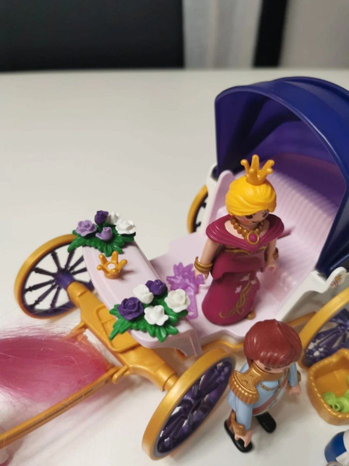 Calèche Royale avec cheval à coiffer Playmobil 6856 - photo numéro 2