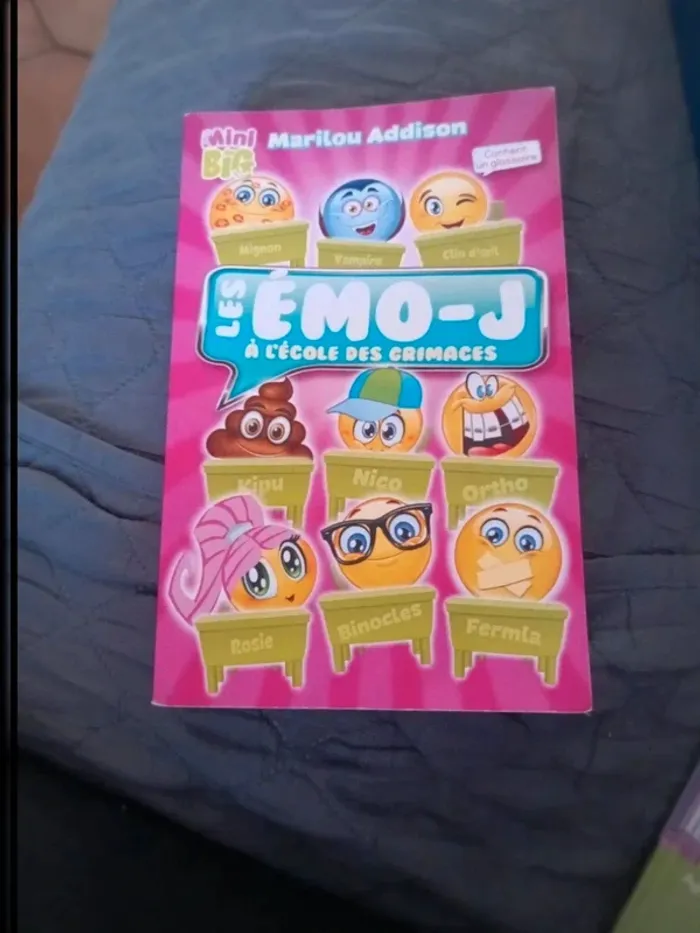 Livre les Emojis à l'école des grimaces bon état