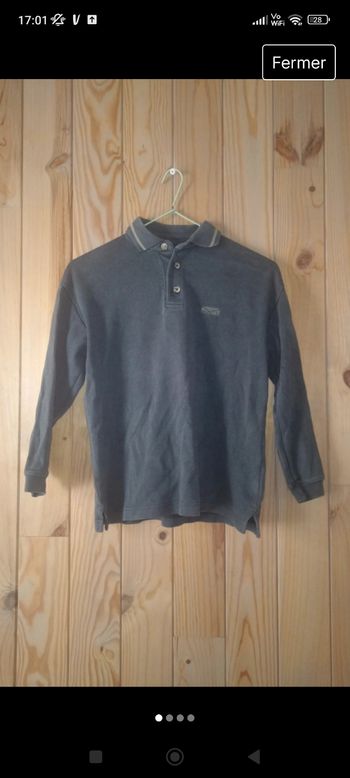 Sweat polo  garçon 10 ans 
Cyrillus