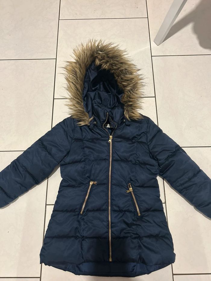 Doudoune bleu h&m fille - photo numéro 2