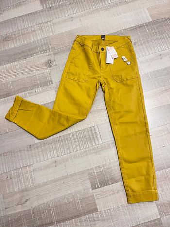 Jean Little Miss Jaune Moutarde, Taille XS, Neuf avec Étiquette