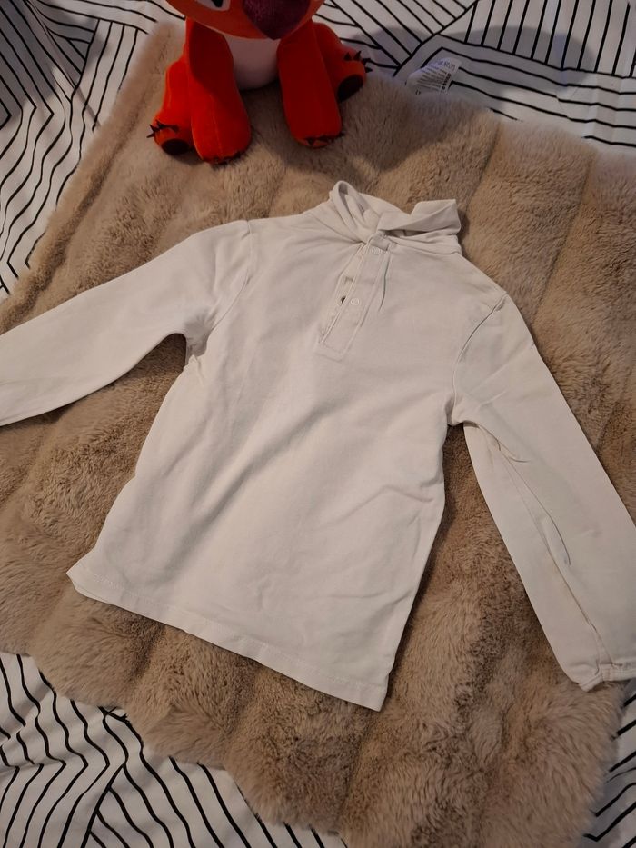 Pull à col roulé motif lapin - 3 ans - Kidkanaï - photo numéro 2