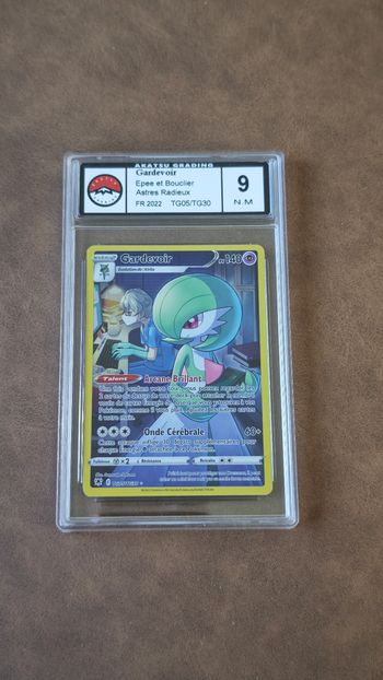 Carte gradée pokémon 