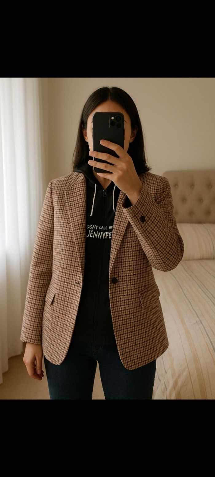 Veste à carreaux - photo numéro 2