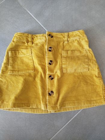 Jupe velours 