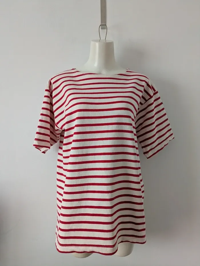 Blouse à rayures en coton - Le Minor - taille 40